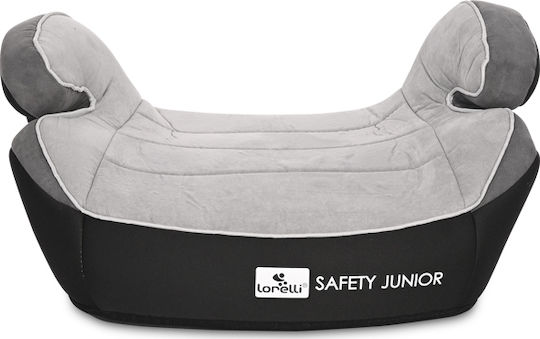 Lorelli Safety Junior Fix Anchorages Baby Car Seat Booster with Isofix Grey 15-36 kg