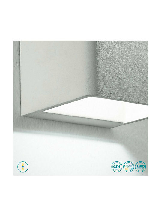 Fan Europe Atlas Clasic Lumină de Perete cu LED Integrat și Lumină Alb Cald 8x8x8cm