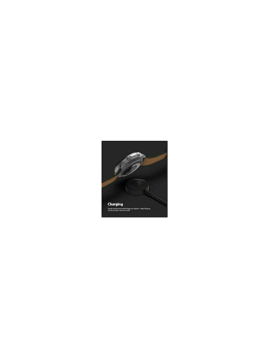 Ringke Air Sports & Bezel Styling Πλαστική Θήκη Aluminum Clear για το Galaxy Watch 3 41mm