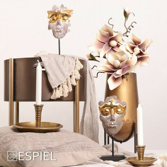 Espiel Διακοσμητικό Βάζο Metallisch Bronze 20x20x44cm 1Stück
