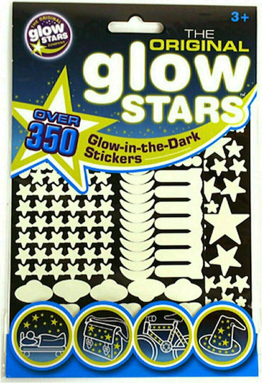 Brainstorm Kinder Wandsticker Wand Leuchtend Sterne B8000 350Stück
