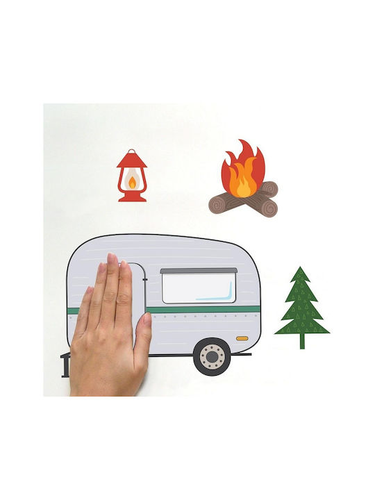 RoomMates Decor Παιδικό Διακοσμητικό Αυτοκόλλητο Τοίχου Camping