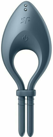 Satisfyer Bullseye Ring Vibrator Grey