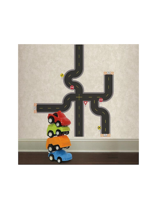 RoomMates Decor Kids Vinyl Wall Sticker Build A Road 60pcs