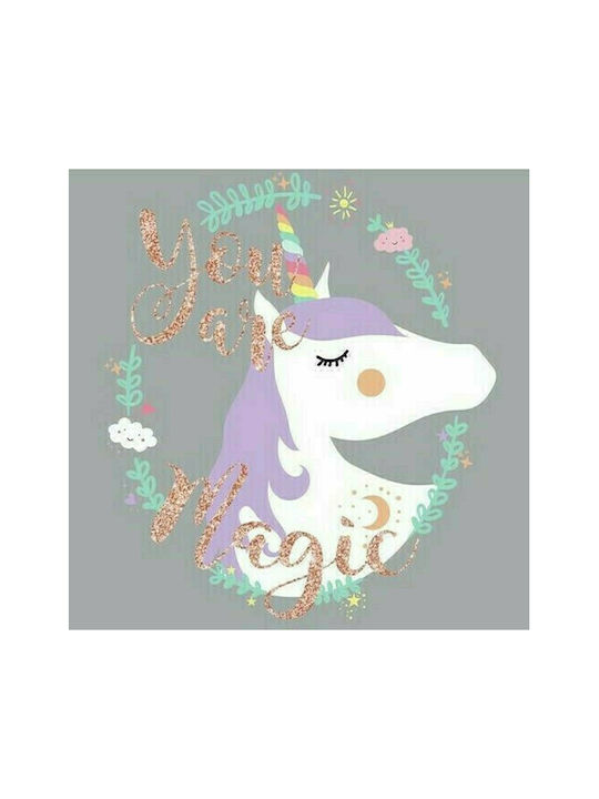 RoomMates Decor Παιδικό Διακοσμητικό Αυτοκόλλητο Τοίχου Unicorn Magic Glitter 6τμχ