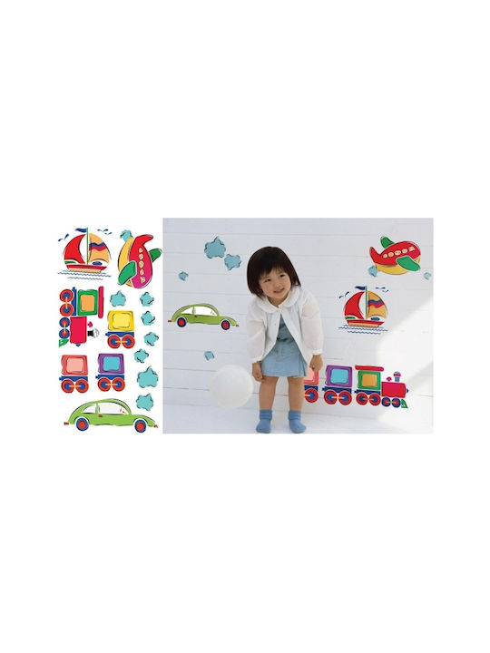 Next Kinder Wandsticker Wand Transportmittel μεταφορικά μέσα 60x30cm 14Stück