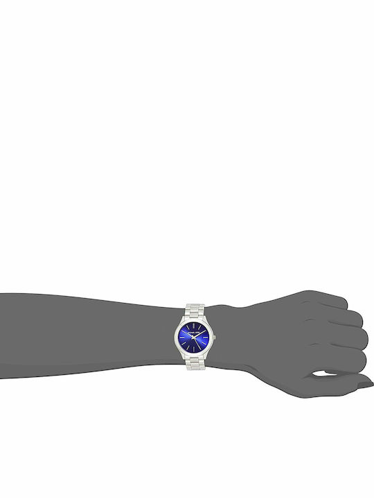 Michael Kors Damen Uhr mit Silber Metallarmband