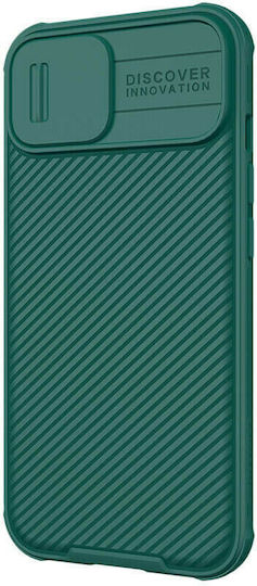 Nillkin CamShield Pro Umschlag Rückseite Kunststoff / Silikon Robust Deep Green (iPhone 13)