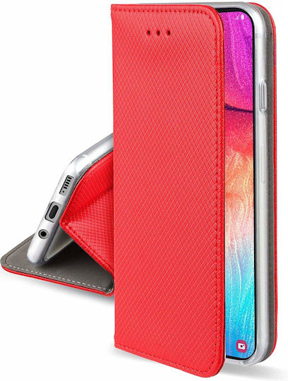 Forcell Smart Magnet Book Δερματίνης Κόκκινο (Galaxy A51)