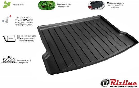 Rizline Trunk Mat Tray Type for BMW X2 2015 Black