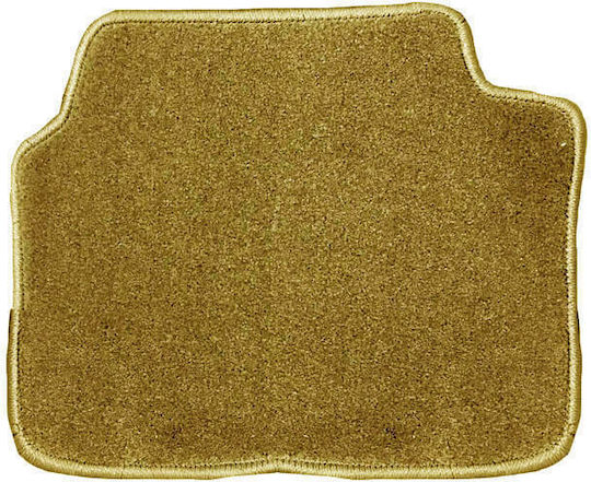 Carner Σετ Μπροστινά και Πίσω Πατάκια 4τμχ για Audi A3 2004-2013 Μπεζ
