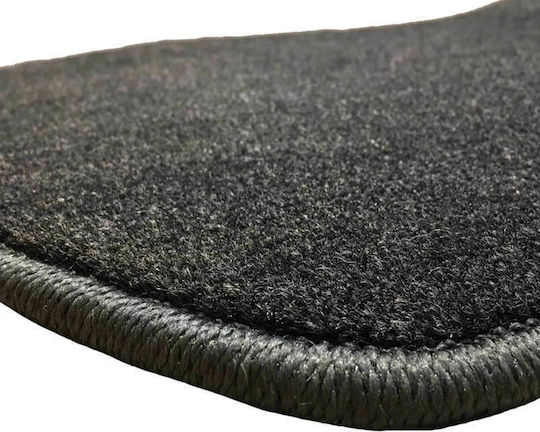Carner Set of Front and Rear Mats 4pcs for Nissan X-Trail 2003-2007 Black