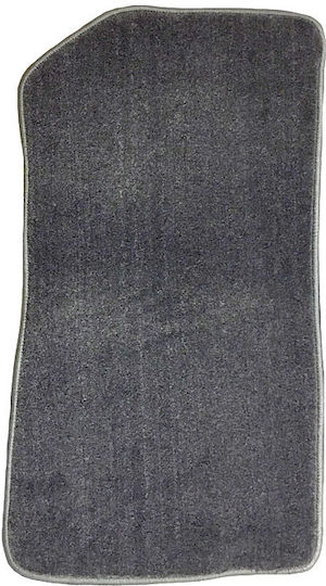 Carner Set of Front and Rear Mats 4pcs for Nissan Tiida 2006-2012 Gray