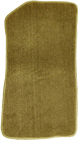 Carner Set of Front and Rear Mats 4pcs for Mercedes-Benz S 1998-2005 Beige