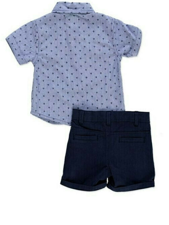 Kinderbekleidungssets mit Sommer Shorts Blau 2Stücke