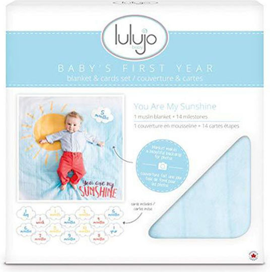 Lulujo Baby Photography Sheet You Are My Sunshine for Boy