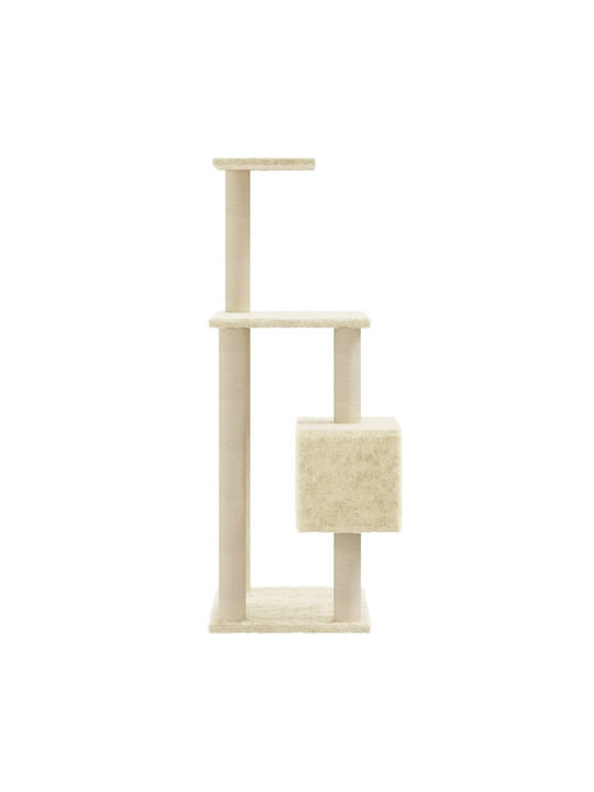 vidaXL Ονυχοδρόμιο Γατόδεντρο Μπεζ 41x41x104εκ.