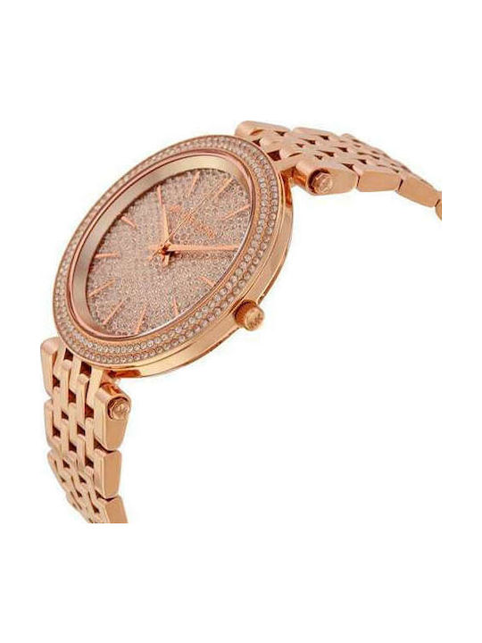 Michael Kors Darci Ceas de Damă cu Rose Gold Brățară Metalică