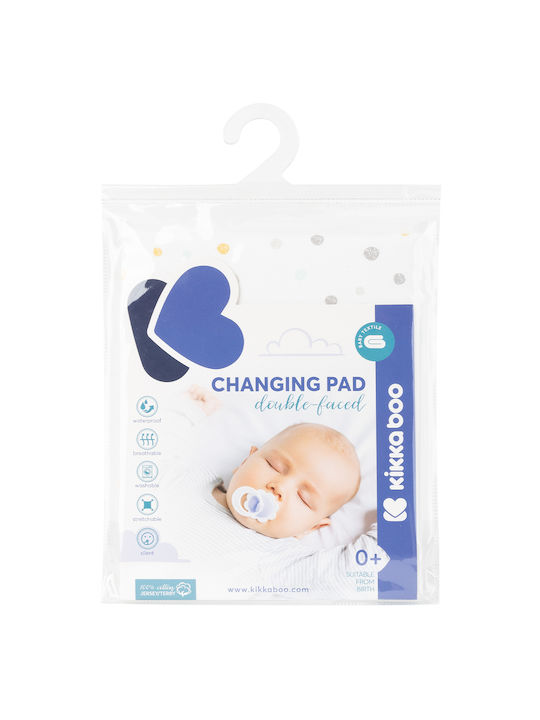 Kikka Boo Dots Waterproof Changing Pad White 50x70cm.