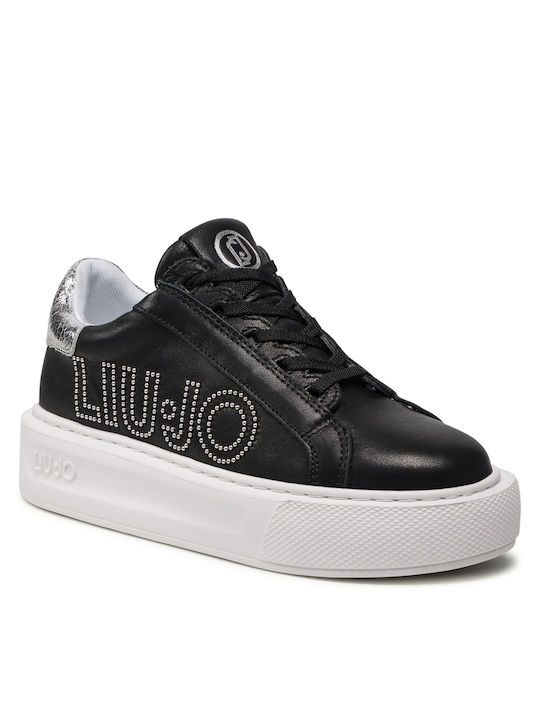 Liu Jo Kylie 05 Γυναικεία Flatforms Sneakers Μαύρα