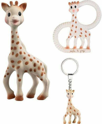 Sophie La Girafe Sophie the Giraffe Jucărie de Dantură din Cauciuc pentru 3 Unitatea de specificație pentru un site de comerț electronic în categoria "Jucării de dentiție și calmare a durerilor de dinți" 3buc