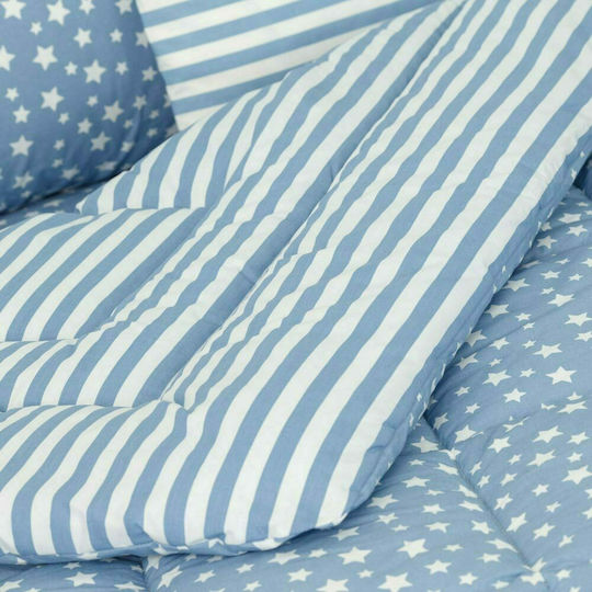 Borea Kids Duvet Double Sided Single Stars 160x240cm Borea Kids Duvet Double Sided Single Stars 160x240cm