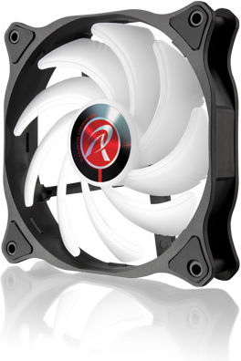Raijintek EOS 12 RBW ADD Case Fans 120mm (1800rpm / 75cfm) with ARGB Lighting and Connection 4-Pin PWM 2pcs