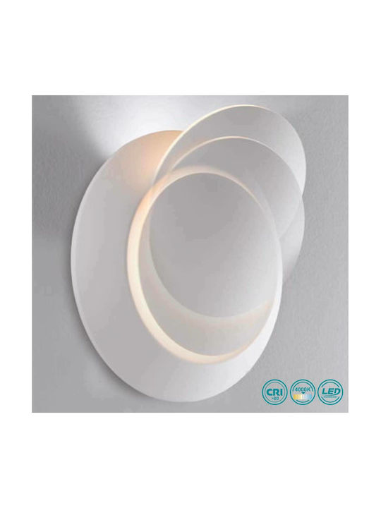 Fan Europe Twilight Modern Leuchte Wand mit Integrierter LED und Neutralweißes Licht 16cm