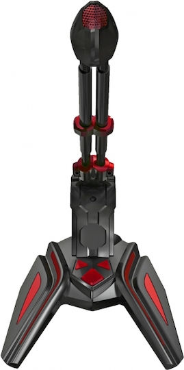 Platinet Varr Gaming Spider Микрофон 3.5mm Настолен, гъвкава стойка в Red Цвят