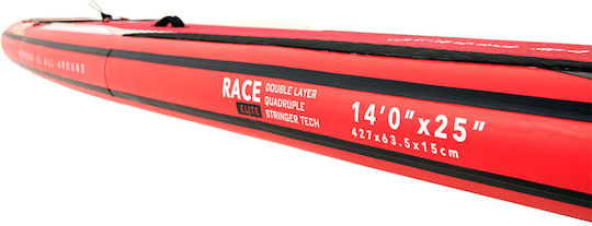 Aqua Marina Race Elite Дъска SUP с Дължина 4.27m Червена