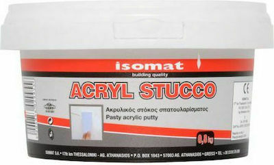 Isomat Acryl Stucco Chit de Utilizare Generală Pregătit / Acrilic Alb 400gr