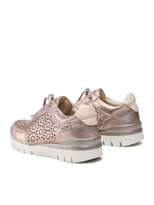Damen Sneakers Gold