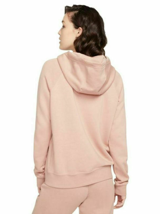 Nike Sportswear Essentials Women's Hooded Fleece Sweatshirt Pink