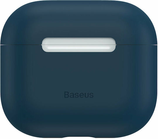 Baseus Super Thin Hülle Silikon in Blau Farbe für Apple AirPods 3