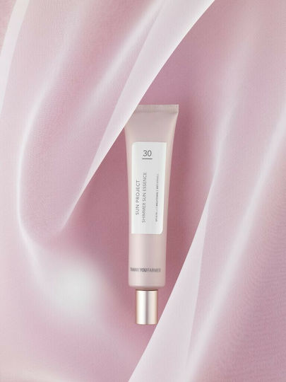 Thank You Farmer Sun Project Shimmer Sun Essence Αντηλιακή Κρέμα Προσώπου SPF30 40ml
