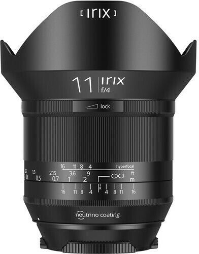 Irix Full Frame Φωτογραφικός Φακός 11mm f/4 Blackstone Wide Angle για Nikon F Mount Μαύρος
