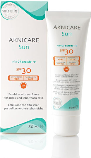 Synchroline Aknicare Αντηλιακή Κρέμα Προσώπου SPF30 50ml
