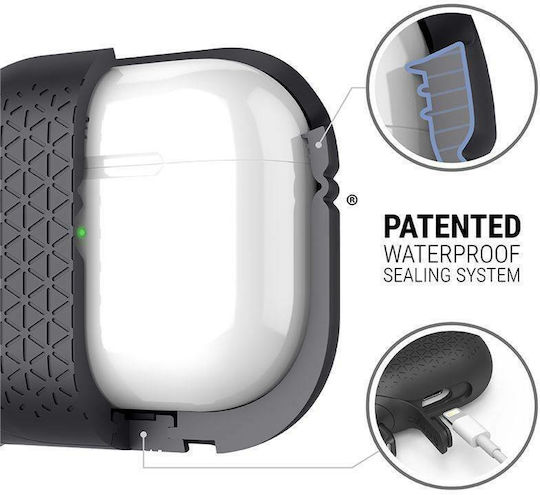 Catalyst Vibe Husă cu cârlig în culoarea Negru pentru Apple AirPods 3
