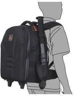 E-Image Rolling Camcorder Bag Oscar B20 EI-EB0904 Waterproof in Black Colour