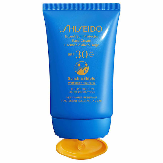 Shiseido Expert Sun Protector Face Водоустойчив Слънцезащитен Крем за Лице SPF30 50ml