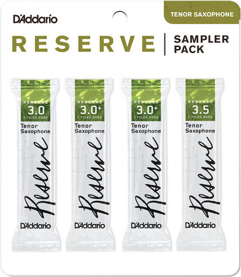 Daddario Reserve Pack Tenor Saxophon Blätter 4 Stk. Schilfrohr 4Stück