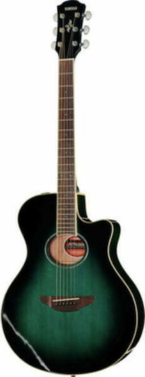 Yamaha Semi-Acoustic Guitar APX-600 Cutaway G010.00276 Red