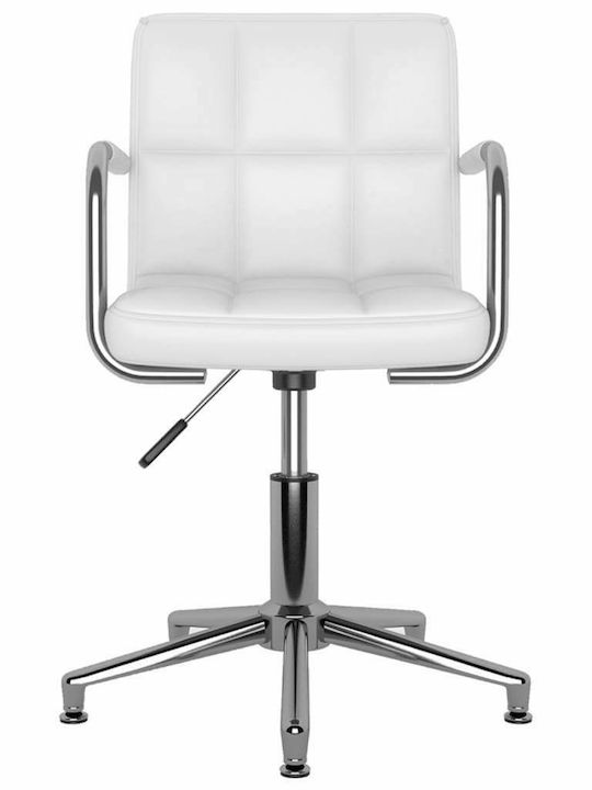 Swivel Visitor Chair with Arms in Color 48x47x 4 Pieces