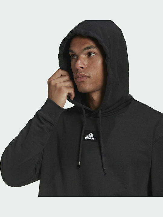 Essentials Feelvivid Sweatshirt mit Kapuze Schwarz