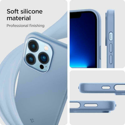 Spigen Silicone Fit Coperta din spate Silicon Sierra Blue (iPhone 13 Pro Max) ACS03907