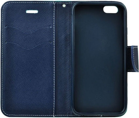 Fancy Wallet Synthetic Leather Light Blue (Galaxy A70)
