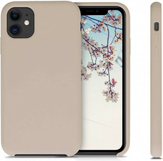 KWmobile Flexible Back Cover Silicone Beige (iPhone 11)