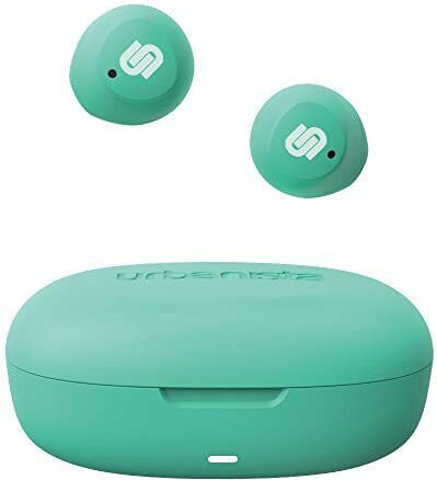 Urbanista Lisbon In-ear Bluetooth Handsfree Ακουστικά με Θήκη Φόρτισης Mint Green