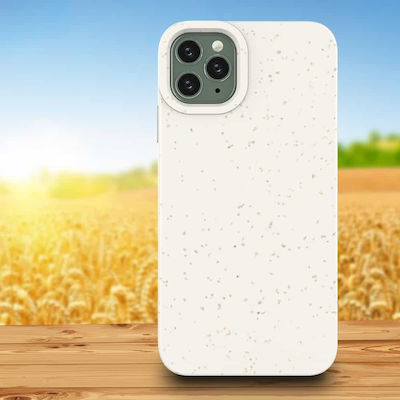 Hurtel Eco Synthetic Back Cover White (iPhone 11 Pro Max)