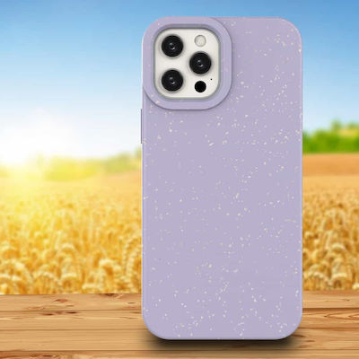 Hurtel Eco Back Cover Συνθετική Μωβ (iPhone 12 Pro Max)